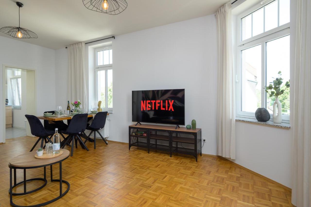 Le Vacation 3-Room-Apartment 67Qm, Kueche, Netflix, Free-Tv Schkeuditz Exteriér fotografie